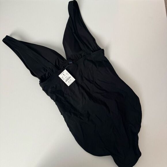 $98 J. Crew ruched one piece size small  m3 - Picture 4 of 5